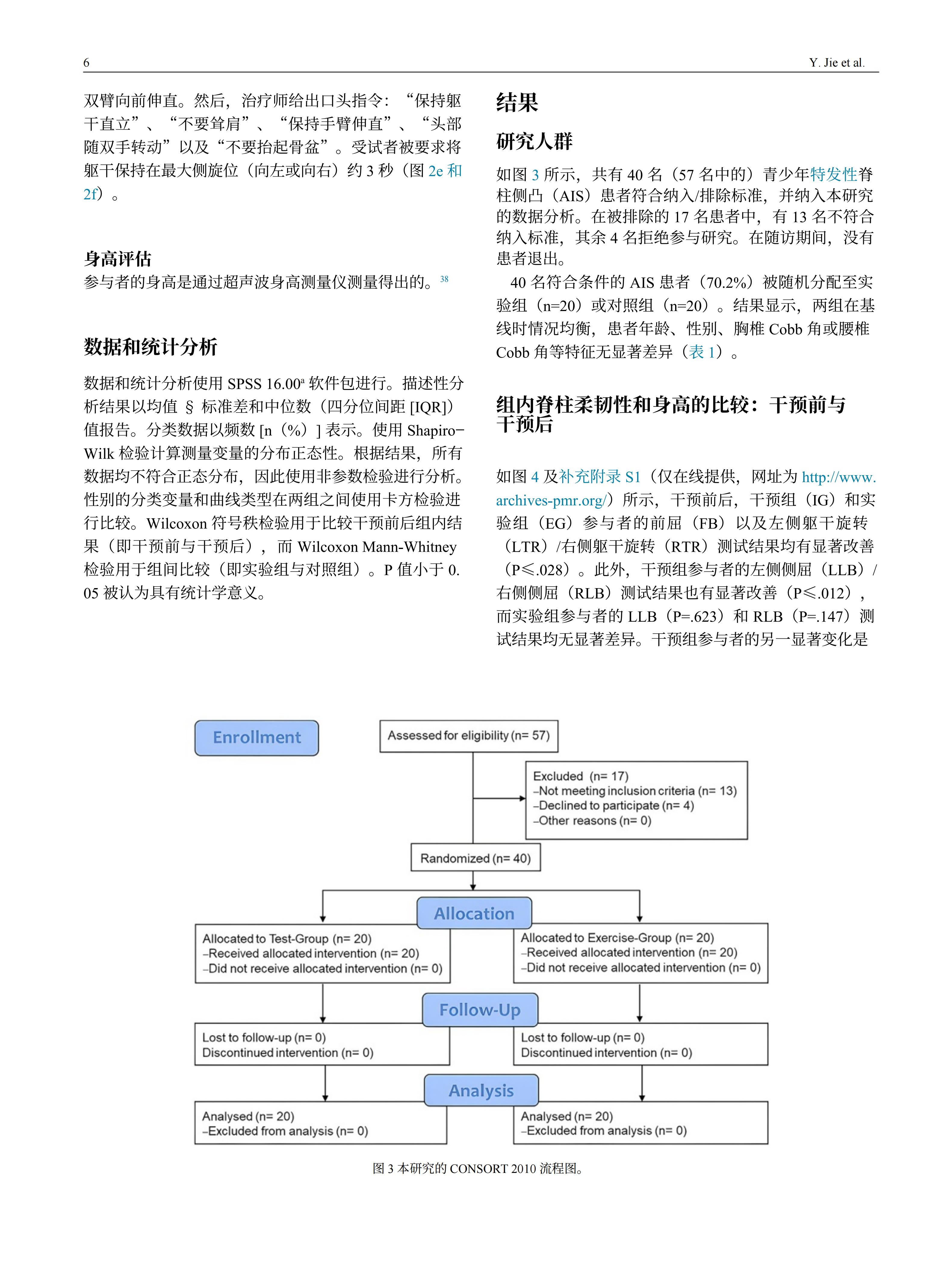 青少年特發(fā)性脊柱側(cè)彎患者采用先進(jìn)機(jī)械三維脊柱側(cè)彎矯正方案的效果